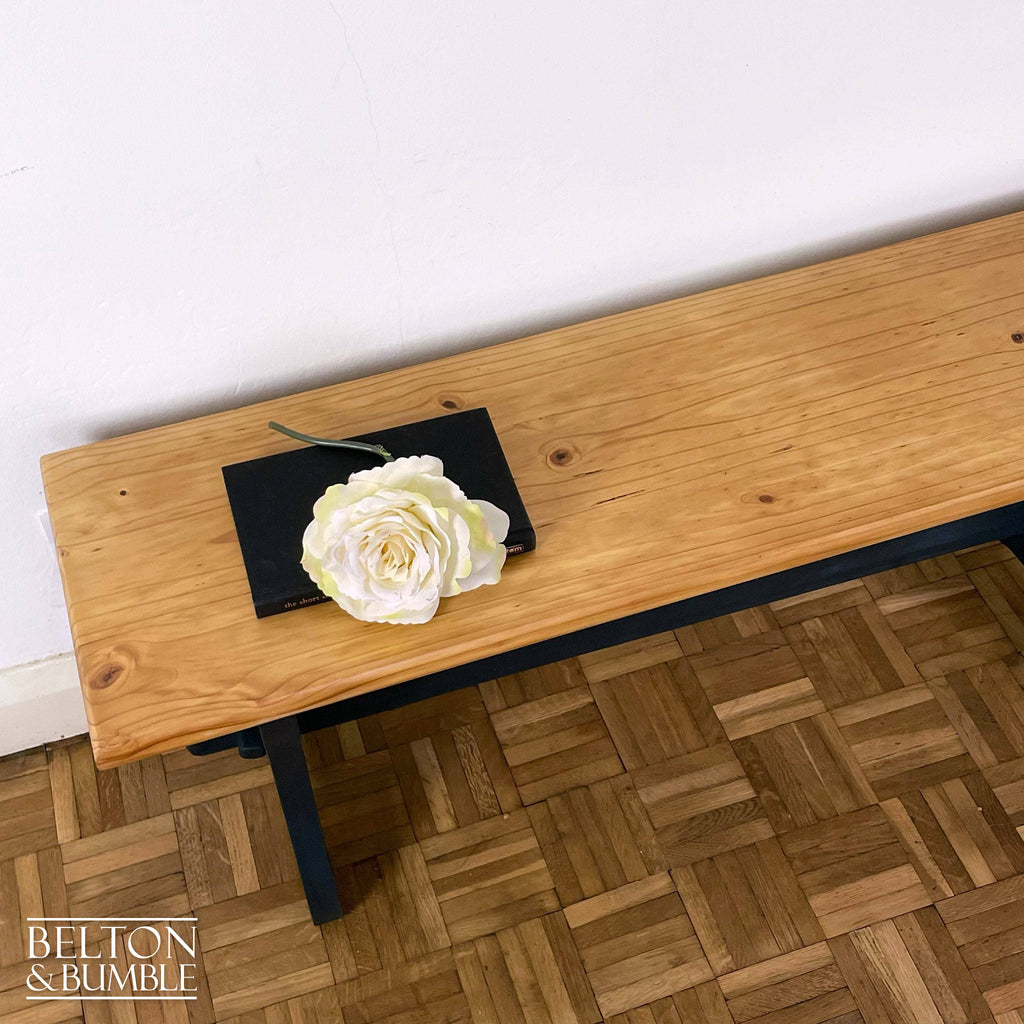 Pine Bench for Hallway or Dining Table-Belton & Bumble