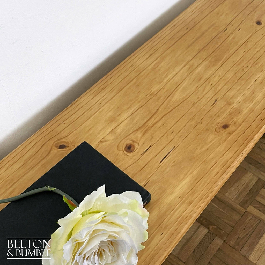 Pine Bench for Hallway or Dining Table-Belton & Bumble