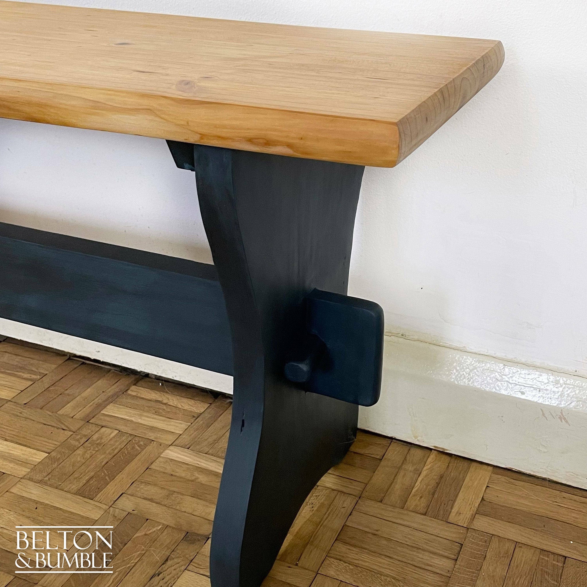 Pine Bench for Hallway or Dining Table-Belton & Bumble