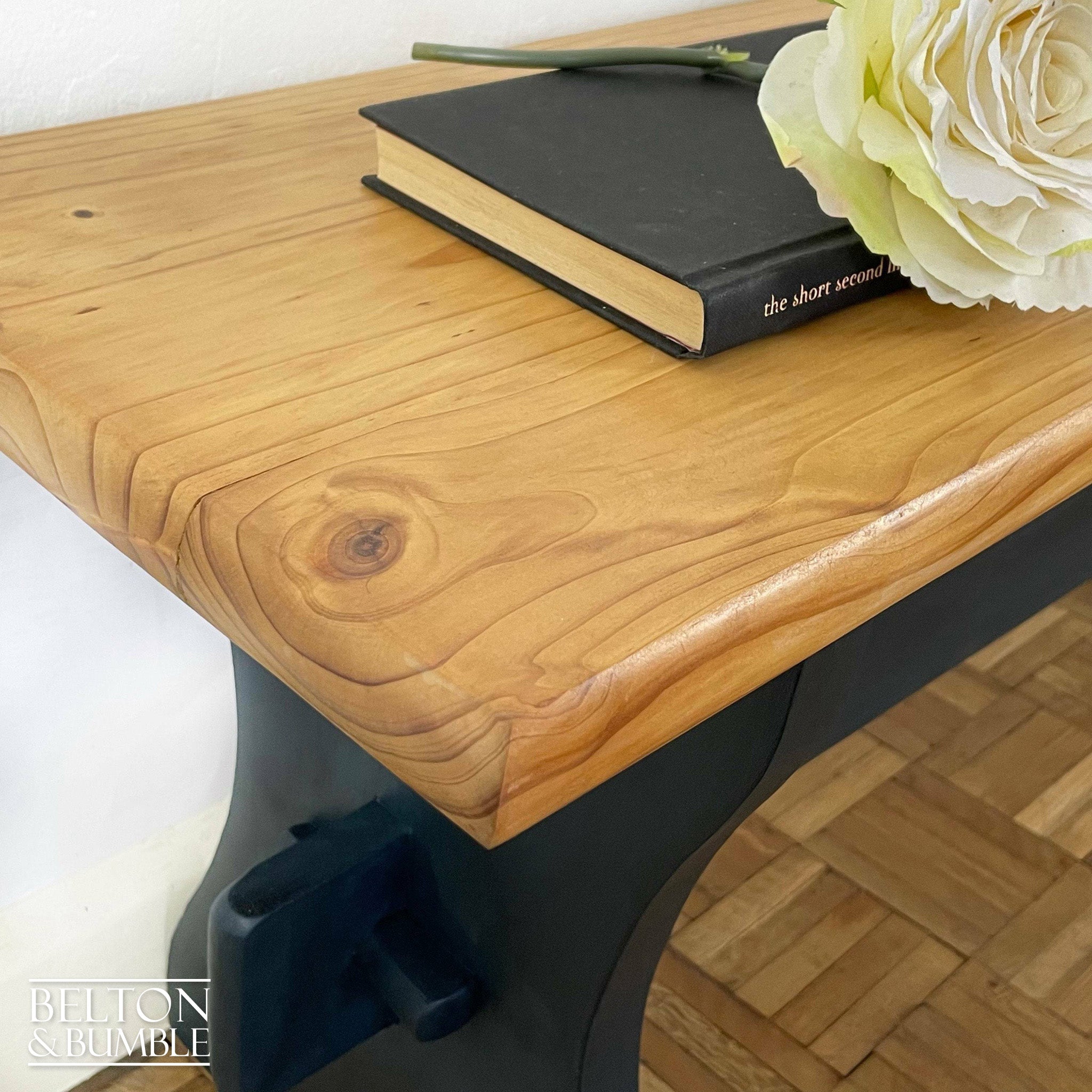 Pine Bench for Hallway or Dining Table-Belton & Bumble