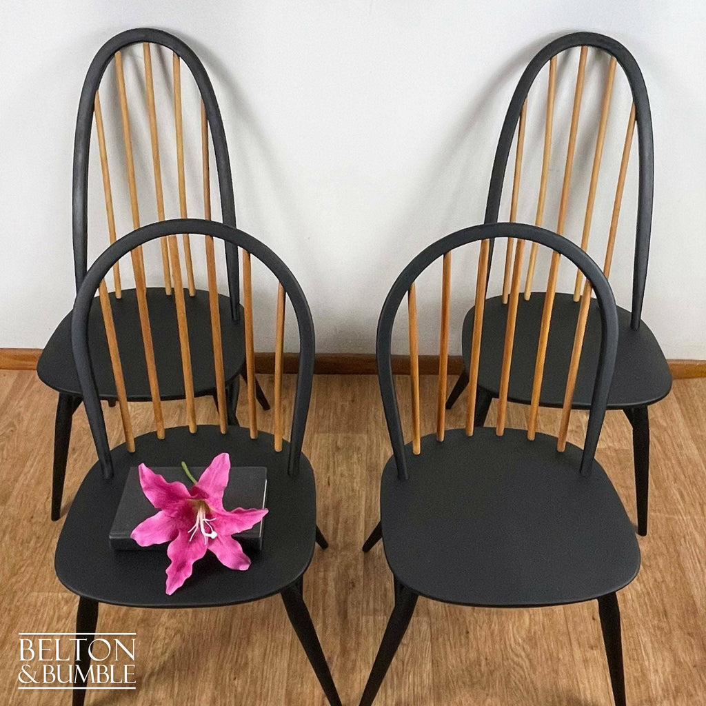 Set of 4 Ercol Windsor Chairs-Belton & Bumble