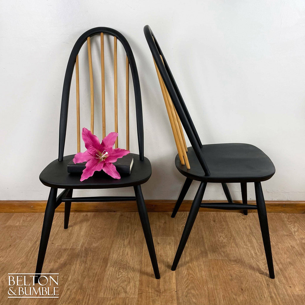 Set of 4 Ercol Windsor Chairs-Belton & Bumble