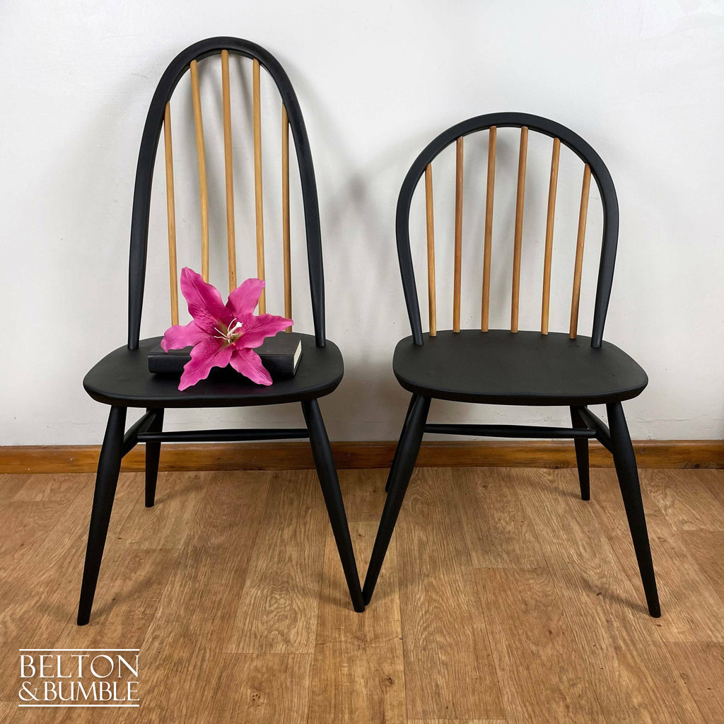 Set of 4 Ercol Windsor Chairs-Belton & Bumble