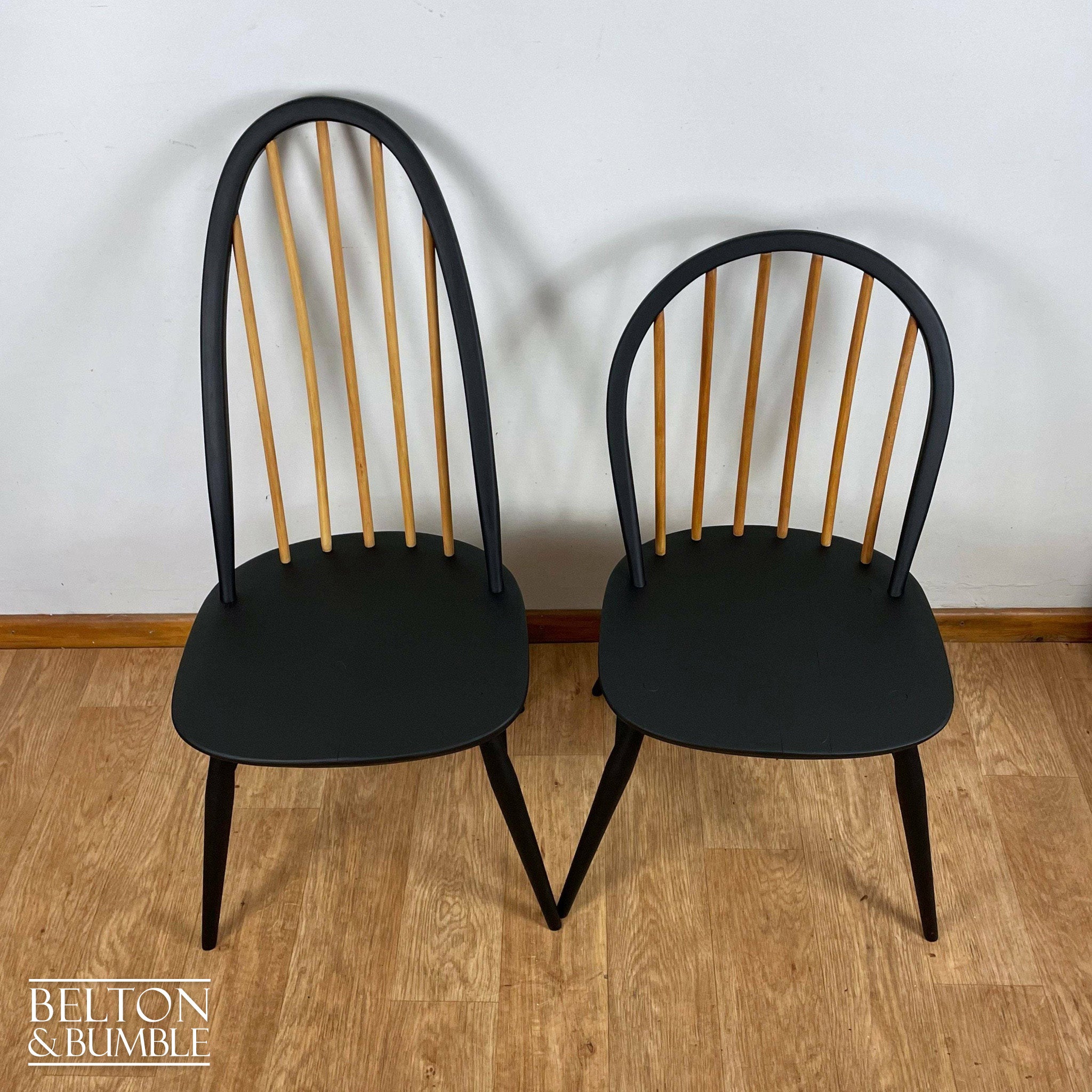 Set of 4 Ercol Windsor Chairs-Belton & Bumble