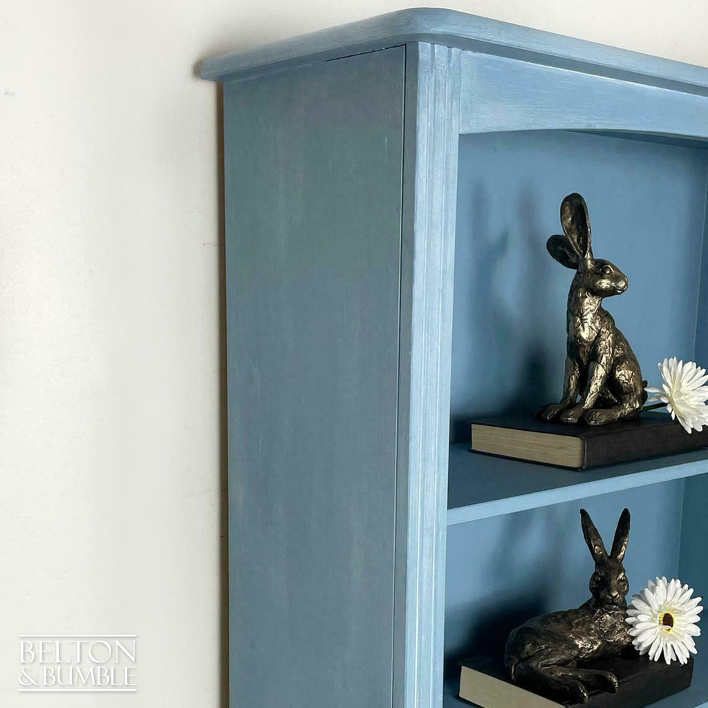 Tall Pine Bookcase in Pale Blue-Belton & Bumble