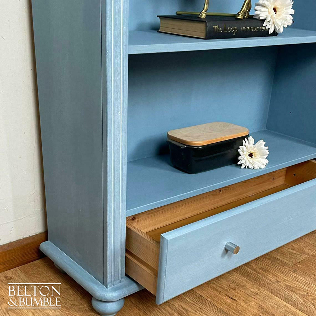 Tall Pine Bookcase in Pale Blue-Belton & Bumble