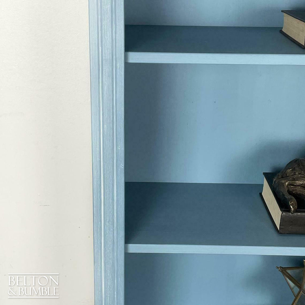 Tall Pine Bookcase in Pale Blue-Belton & Bumble