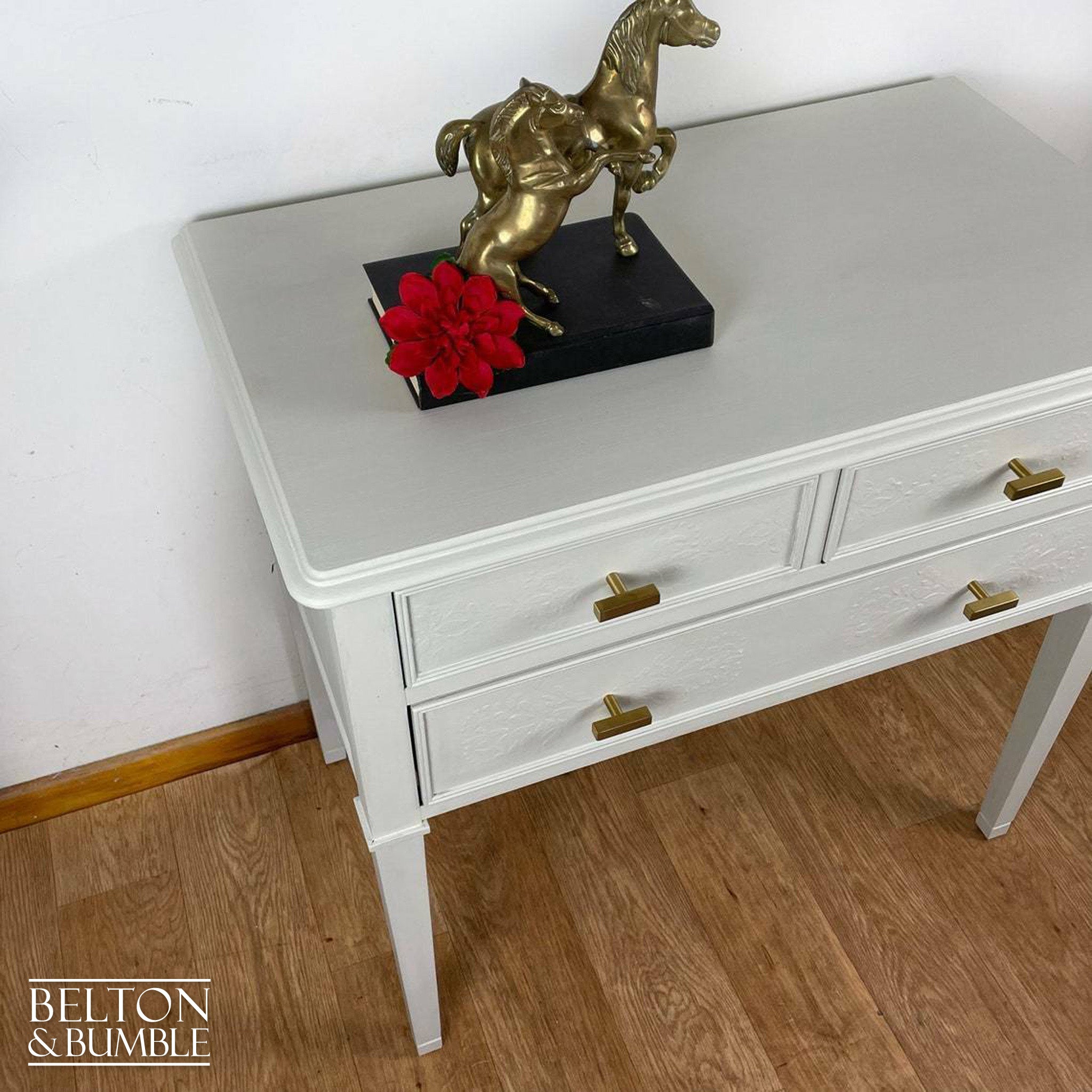 Three Drawer Chest of Drawers in Cream-Belton & Bumble