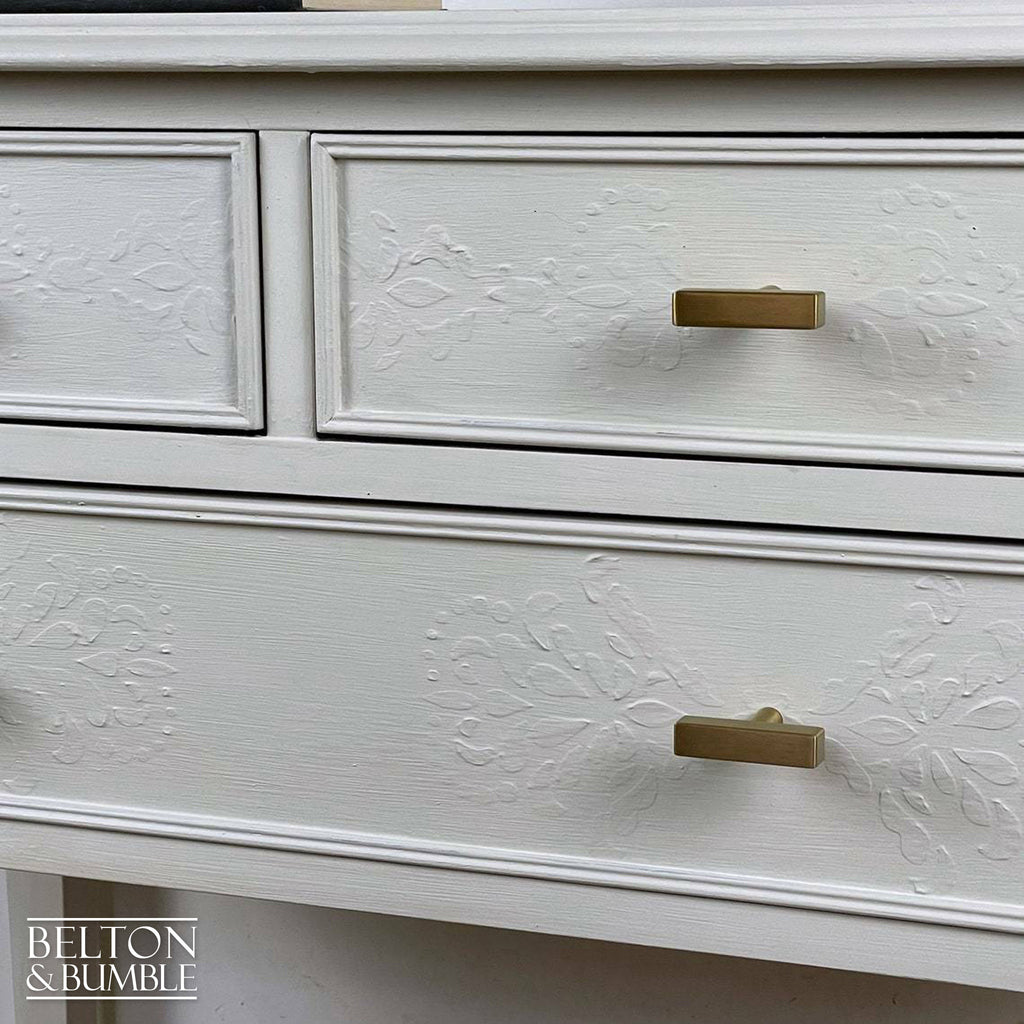 Three Drawer Chest of Drawers in Cream-Belton & Bumble