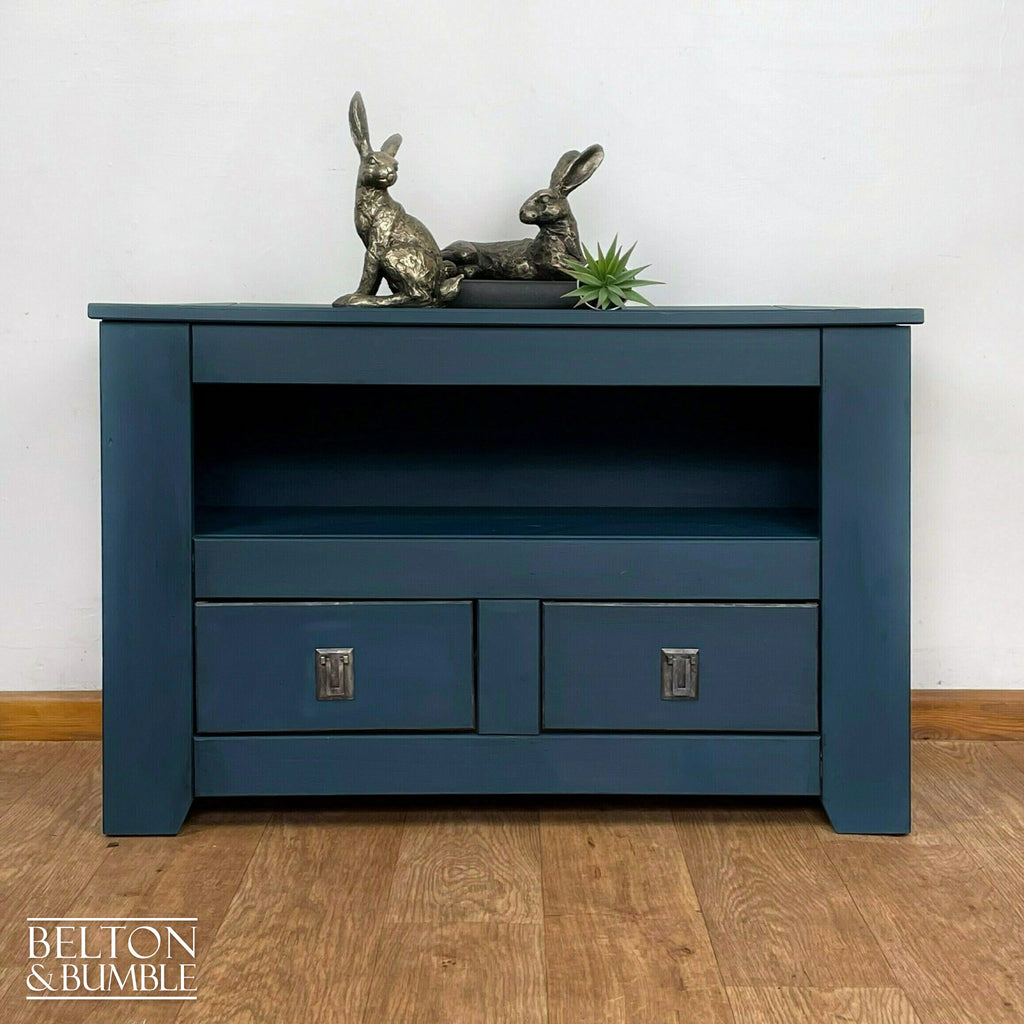 TV or Media System Unit in Blue-Belton & Bumble