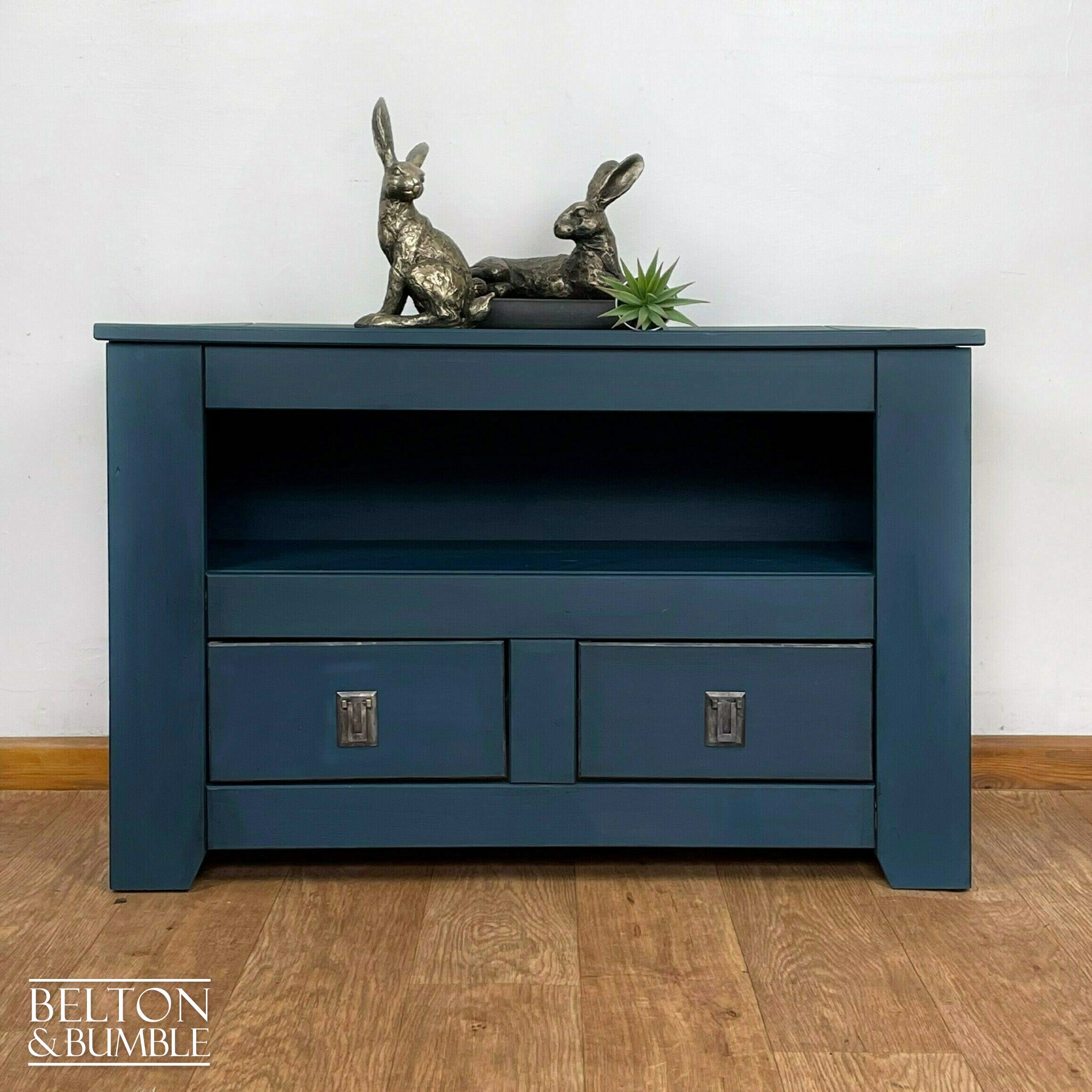 TV or Media System Unit in Blue-Belton & Bumble