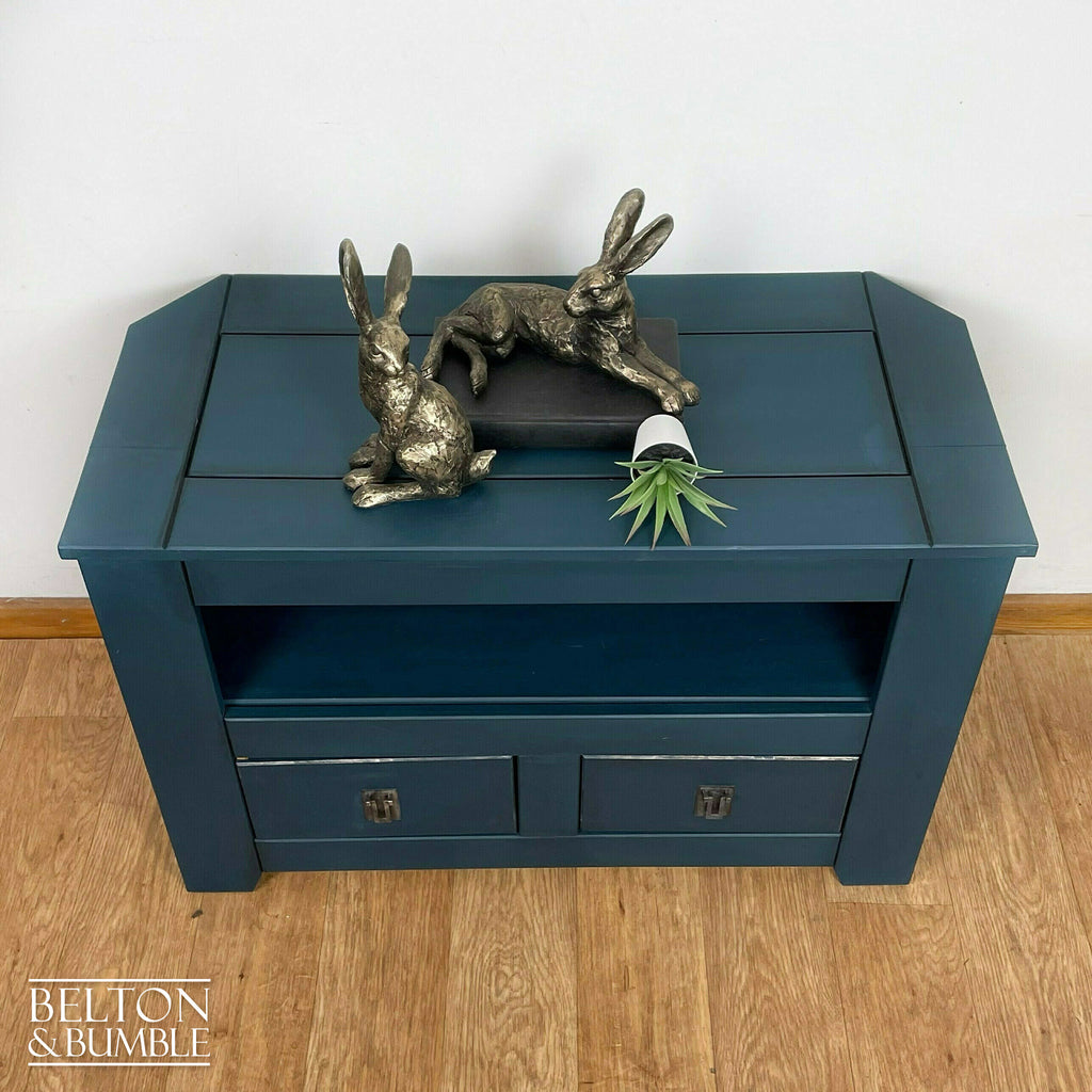TV or Media System Unit in Blue-Belton & Bumble