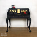 Vintage Writing Desk in Black and Gold-Belton & Bumble